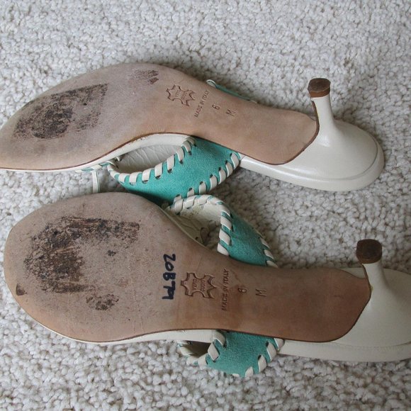 Italian Shoemakers (Brown Like New), Blue & Will's Fancy Sandals (Lot of 3) - Picture 15 of 16